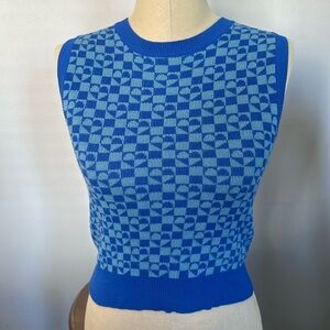 Fun Blue Sweater Vest